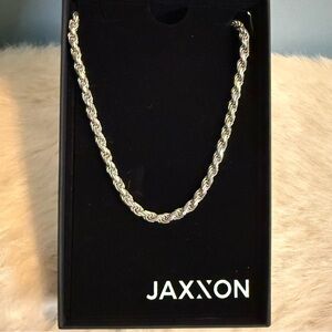 Jaxxon Women’s Silver 925 Rope Chain Necklace